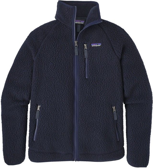 M's Retro Pile Jacket Navy Blue