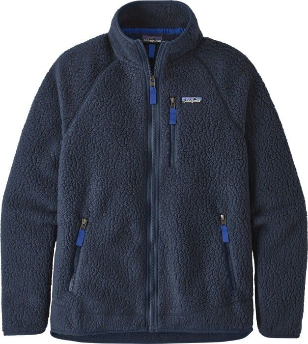 M's Retro Pile Jkt New Navy