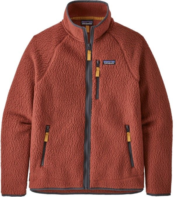 M's Retro Pile Jkt Spanish Red