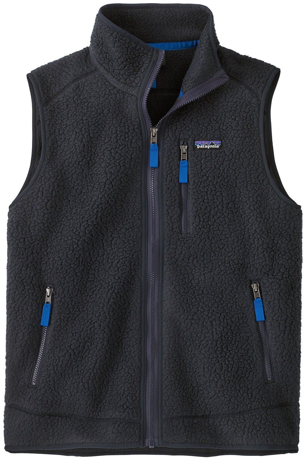M's Retro Pile Vest Pitch Blue w/Endless Blue