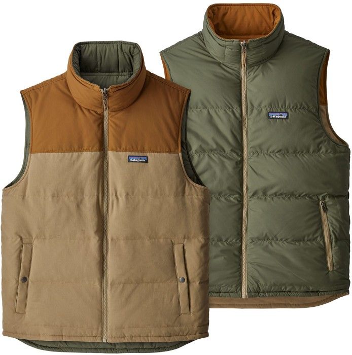 M's Reversible Bivy Down Vest Mojave Khaki