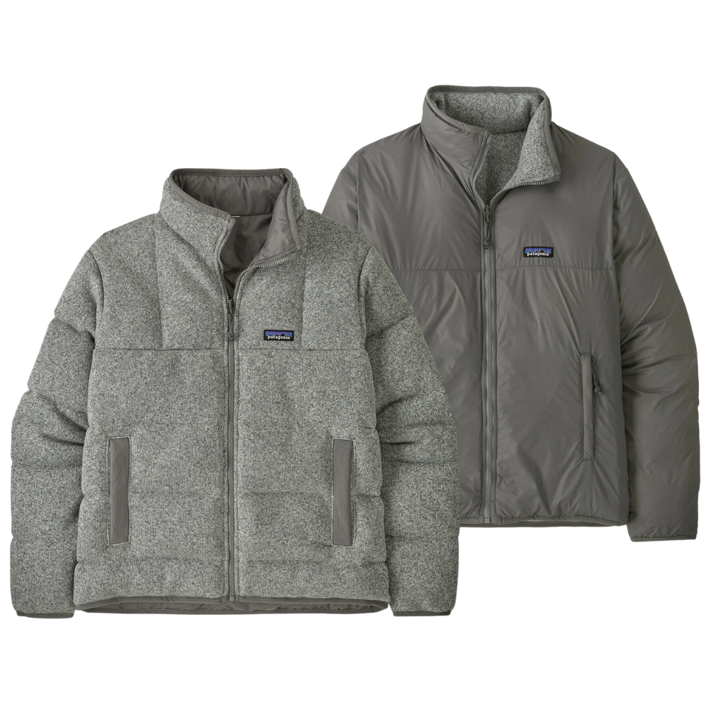 M's Reversible Down Better Sweater Stonewash