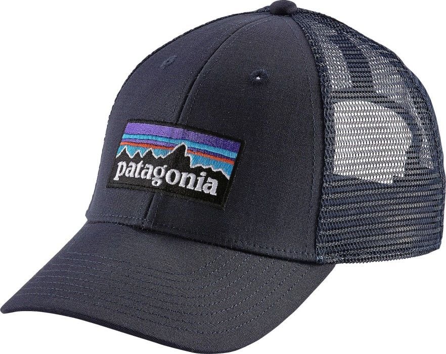 P-6 Logo LoPro Trucker Hat Navy Blue w/Navy Blue