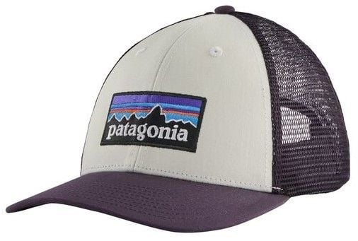 P-6 Logo LoPro Trucker Hat White w/Piton Purple