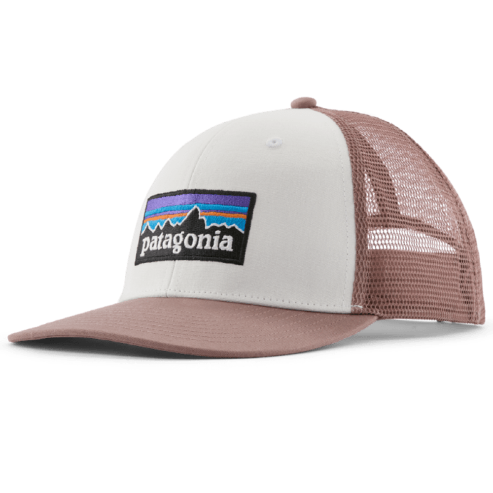 P-6 Logo Trucker Hat Birch White