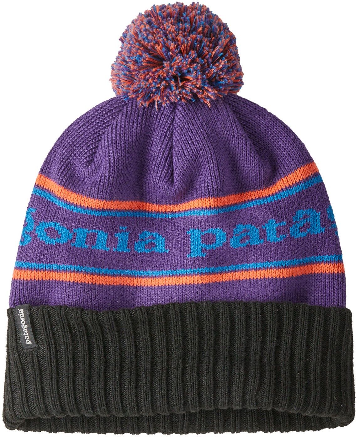 Powder Town Beanie Park Stripe: Purple