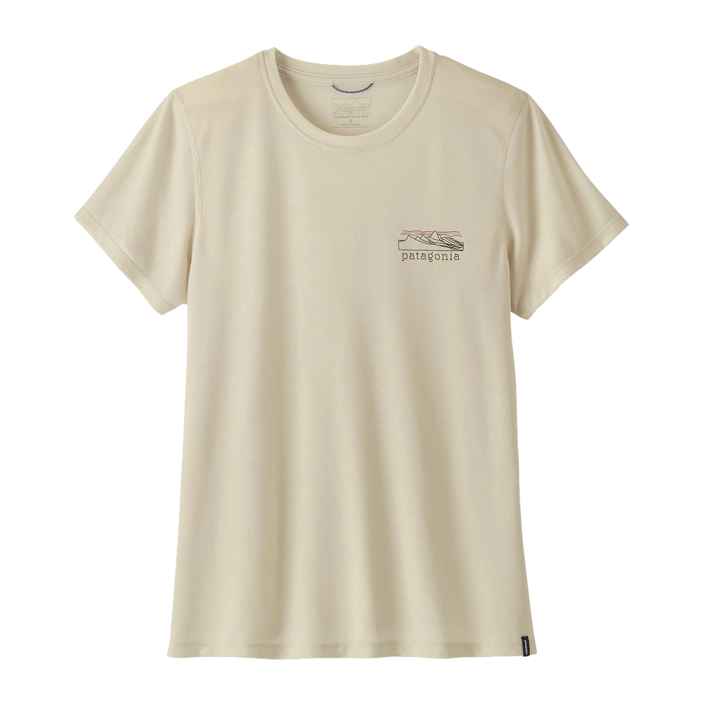 W Cap Cool Trail Shirt - Stratapeaks Dyno White