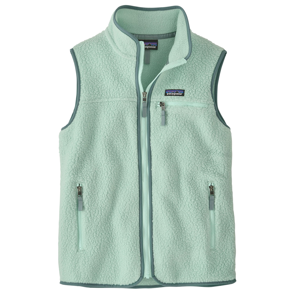 W Retro Pile Vest Thin Ice