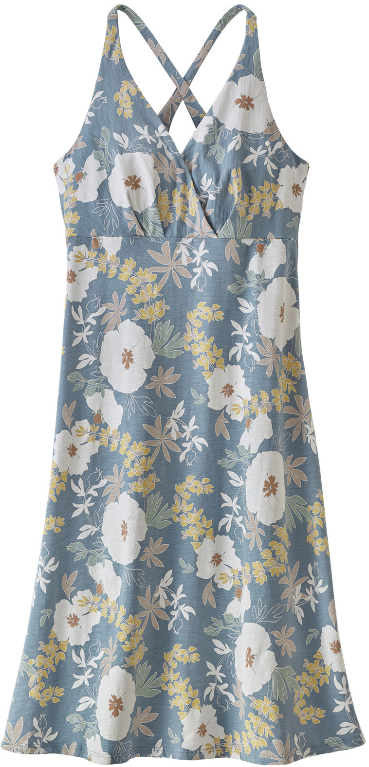 W's Amber Dawn Dress Flower Power Light Plume Grey