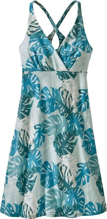 W's Amber Dawn Dress Tarkine Fern: Tasmanian Teal