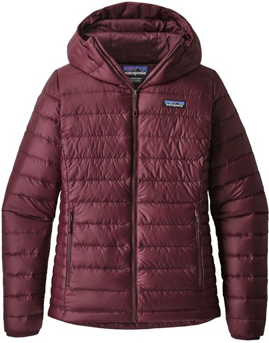 W's Down Sweater Hoody Dark Currant