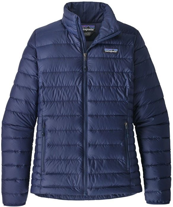 W's Down Sweater Mellow Melon Classic Navy