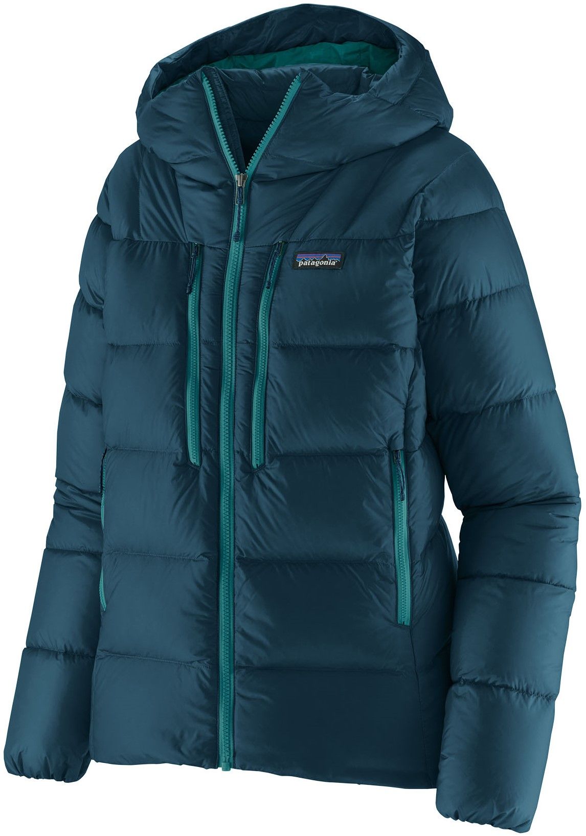 W's Fitz Roy Down Hoody Lagom Blue