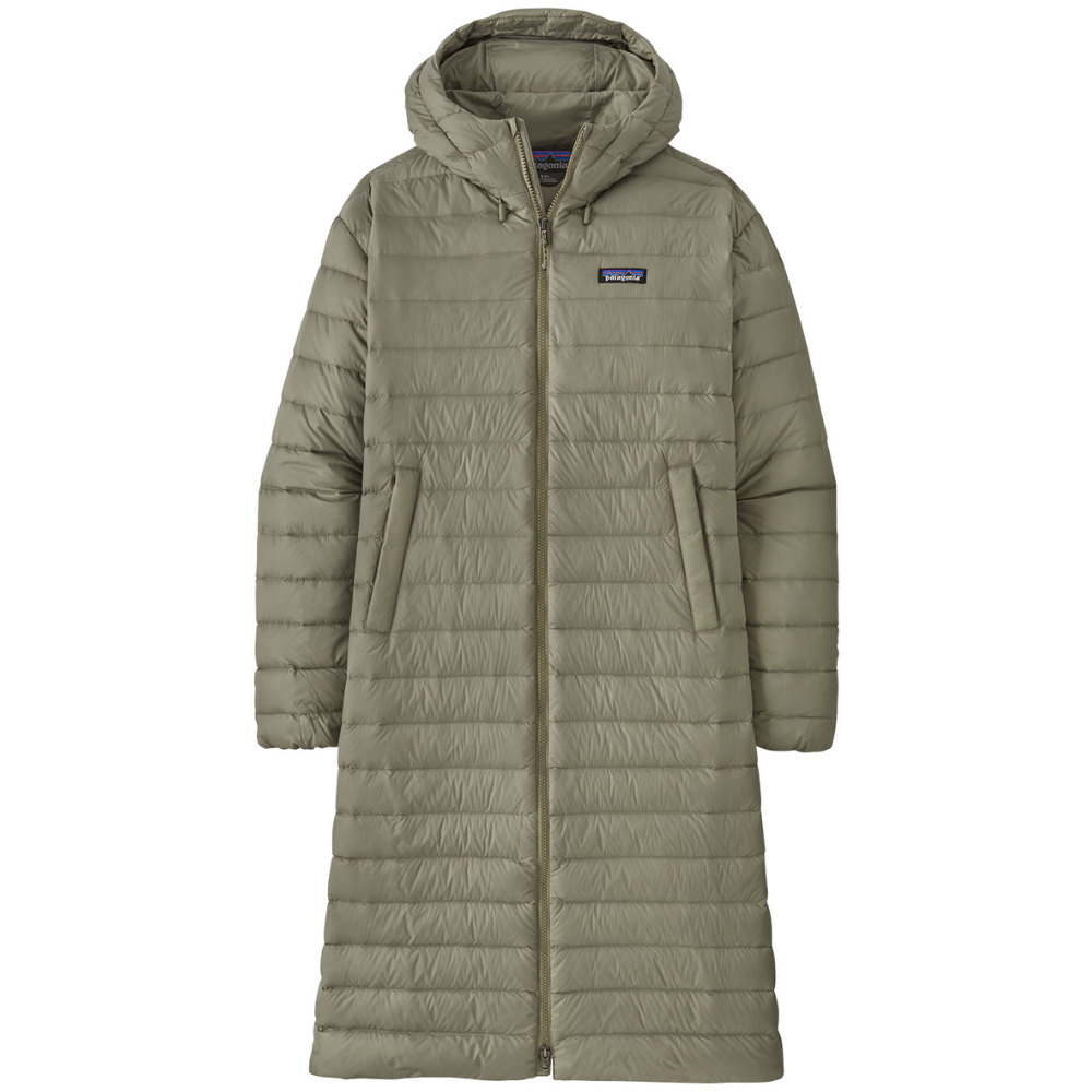 W's Recycled Down Sweater Parka River Rock Green