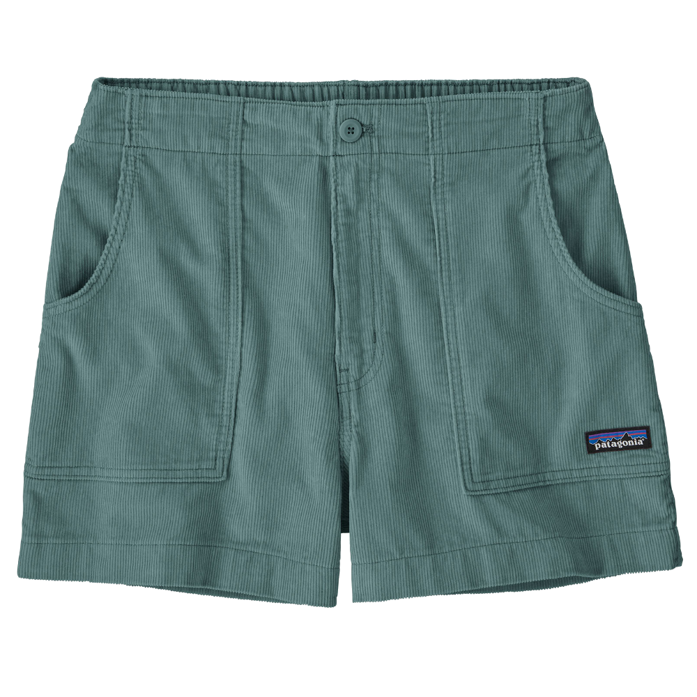 W's Retro Cord Shorts Blue Sage