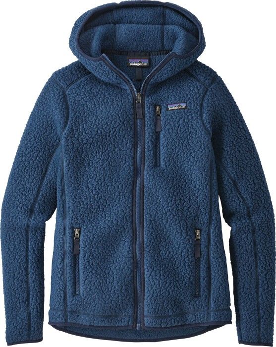 W's Retro Pile Hoody Stone Blue