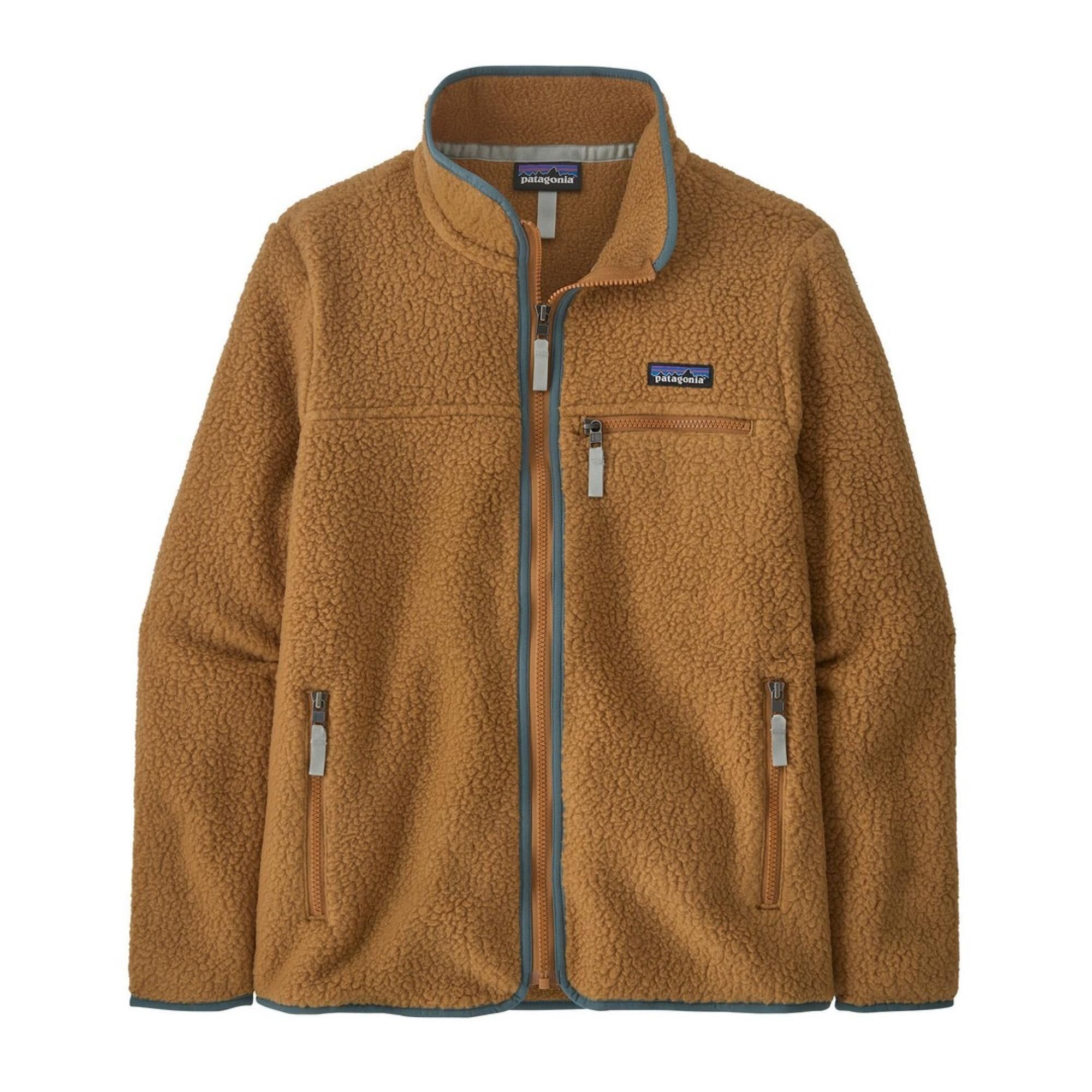 W's Retro Pile Jacket Nest Brown w/Nouveau Green