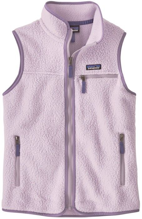 W's Retro Pile Vest Foxglove Purple