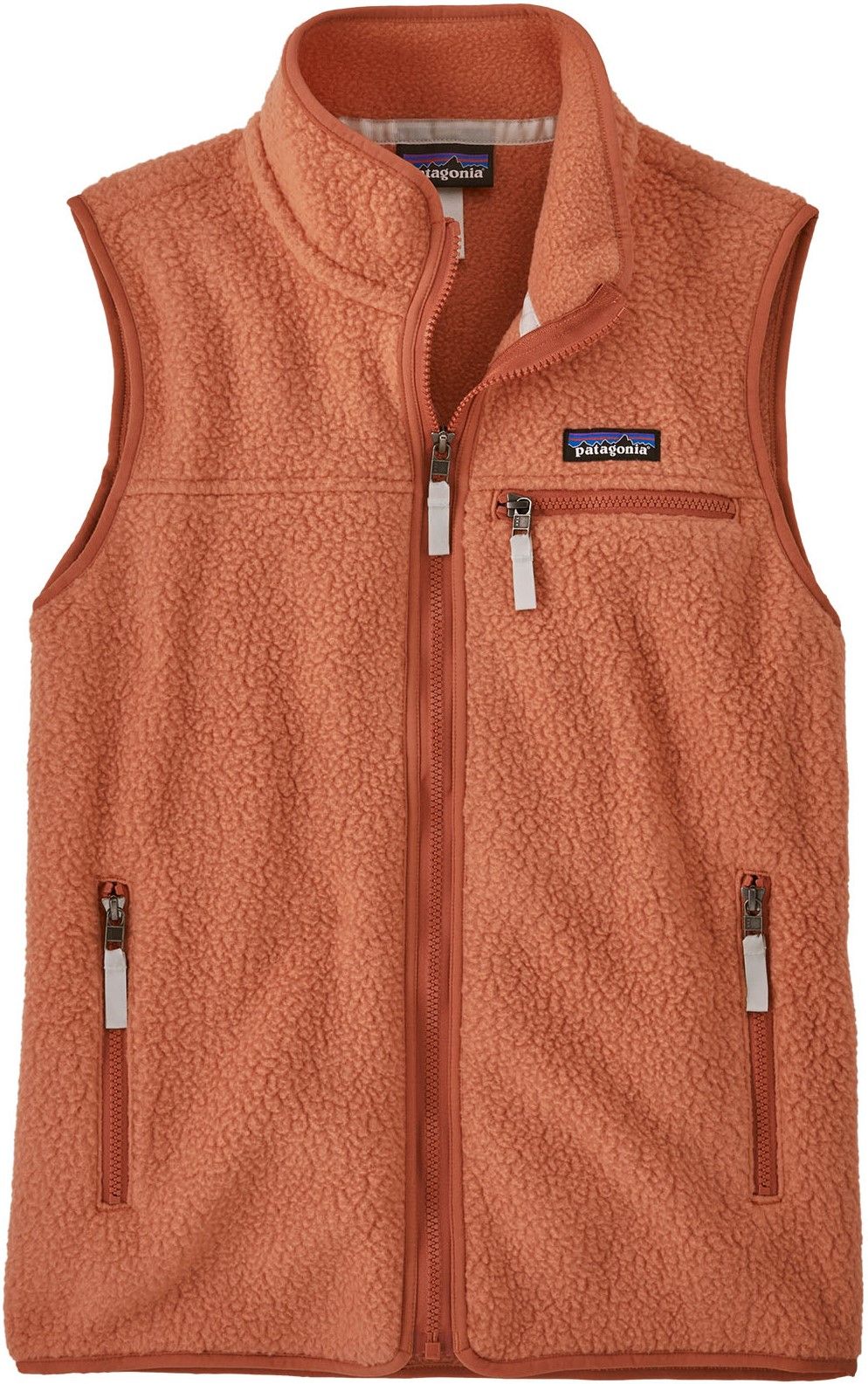 W's Retro Pile Vest Sienna Clay