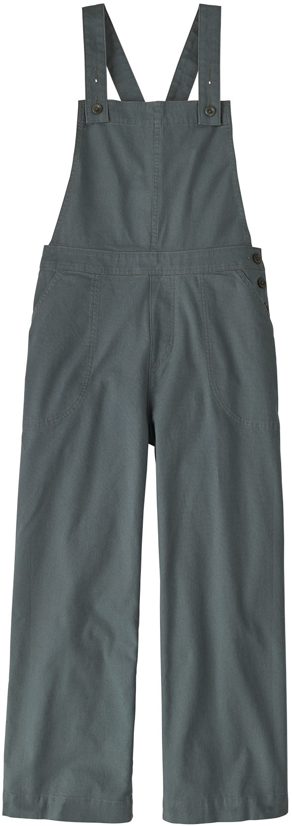 W's Stand Up Cropped Overalls Smolder Blue