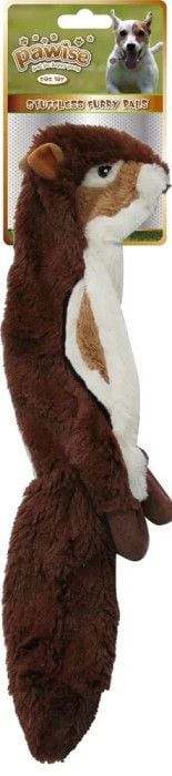 Hundleksak Stuffingless 35 cm Ekorre