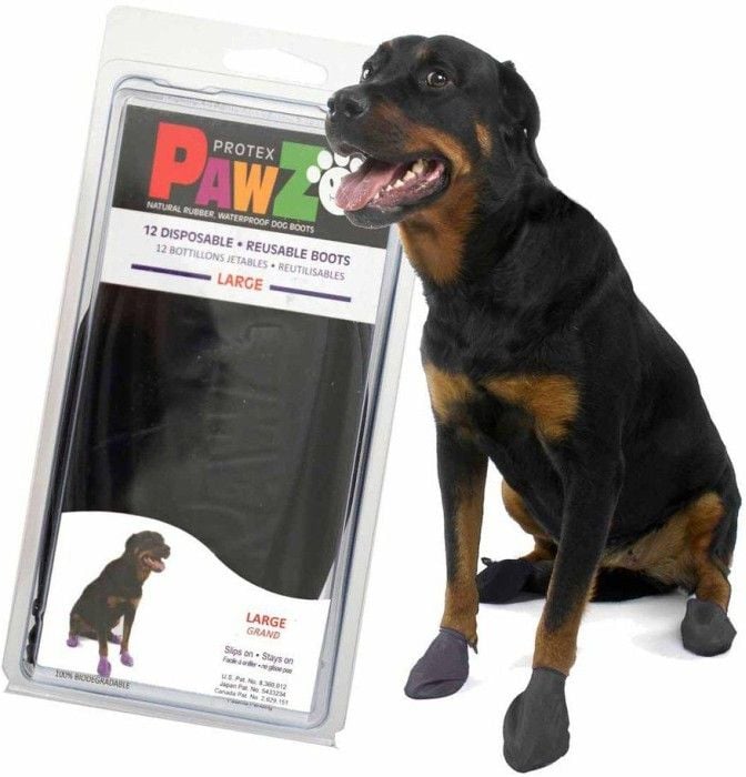 Dog Boots Black L