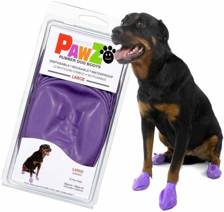 Dog Boots Color Purple L