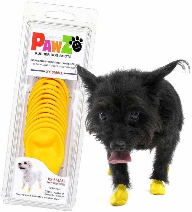 Dog Boots Color Yellow XXS
