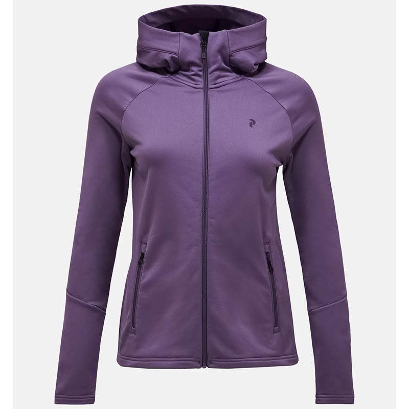 W Rider Essentials Midlayer Zip Hood