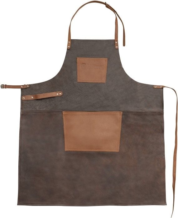 Buffalo Leather Apron with Neck Strap