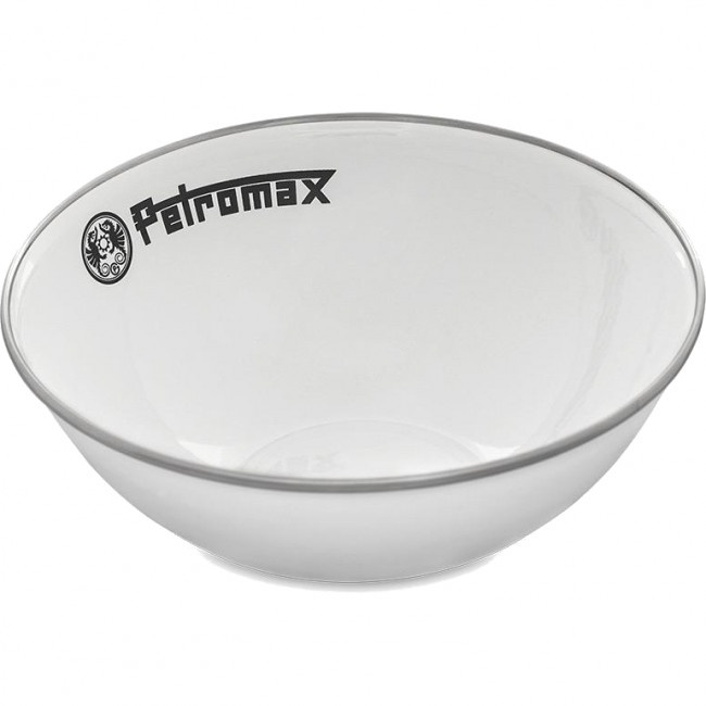 Petromax Enamel Bowls white 2 pieces 1L