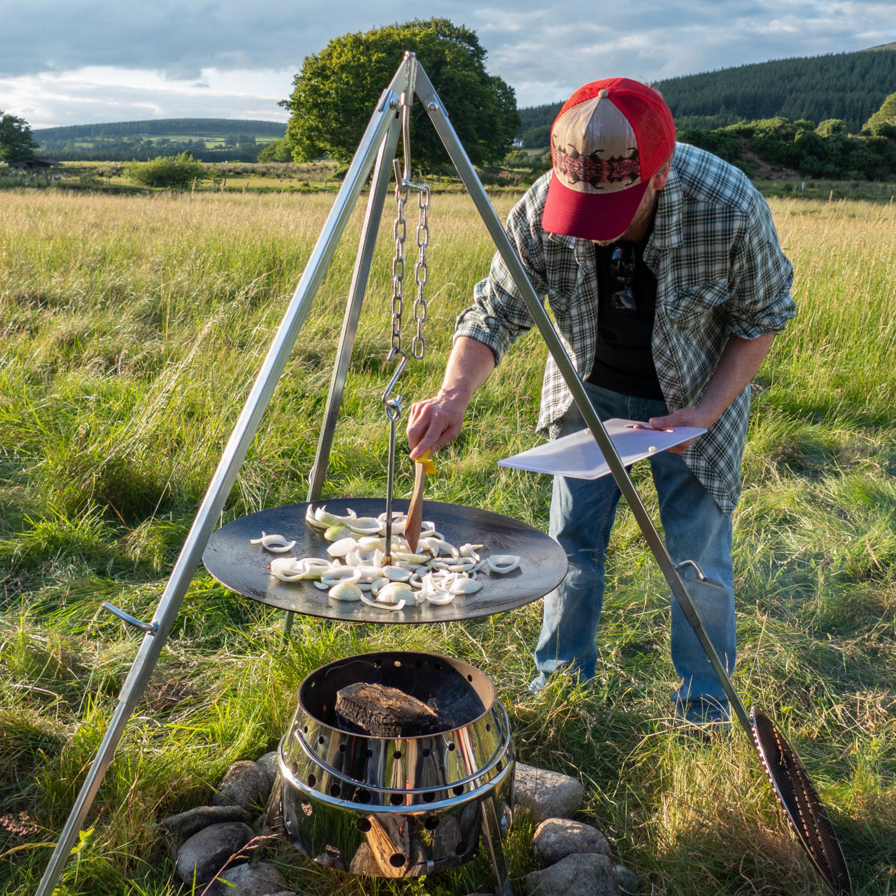 Petromax Hanging grill tray for tripod