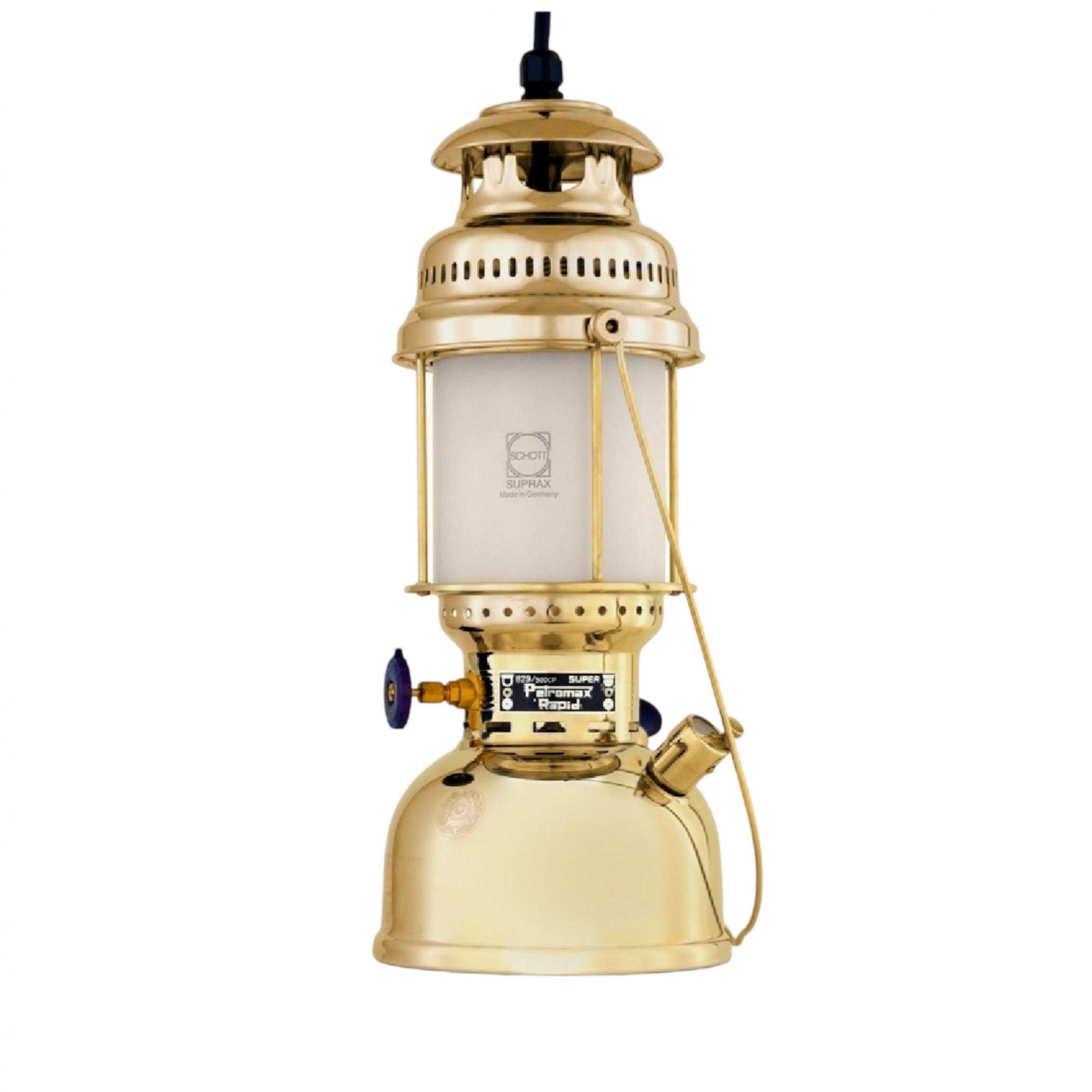 Petromax Lampe HK500 Brass