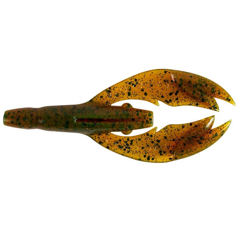Pig Craw 10cm 9g - Motor Oil Pepper - 6pcs