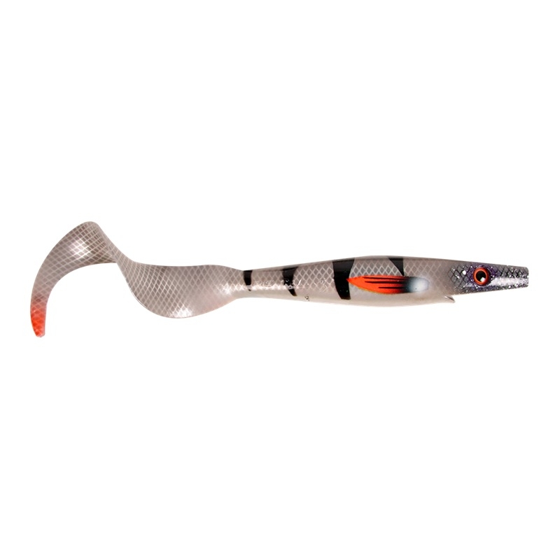 Pig Tail Jr 23cm 37g - Silver Koi - 2pcs