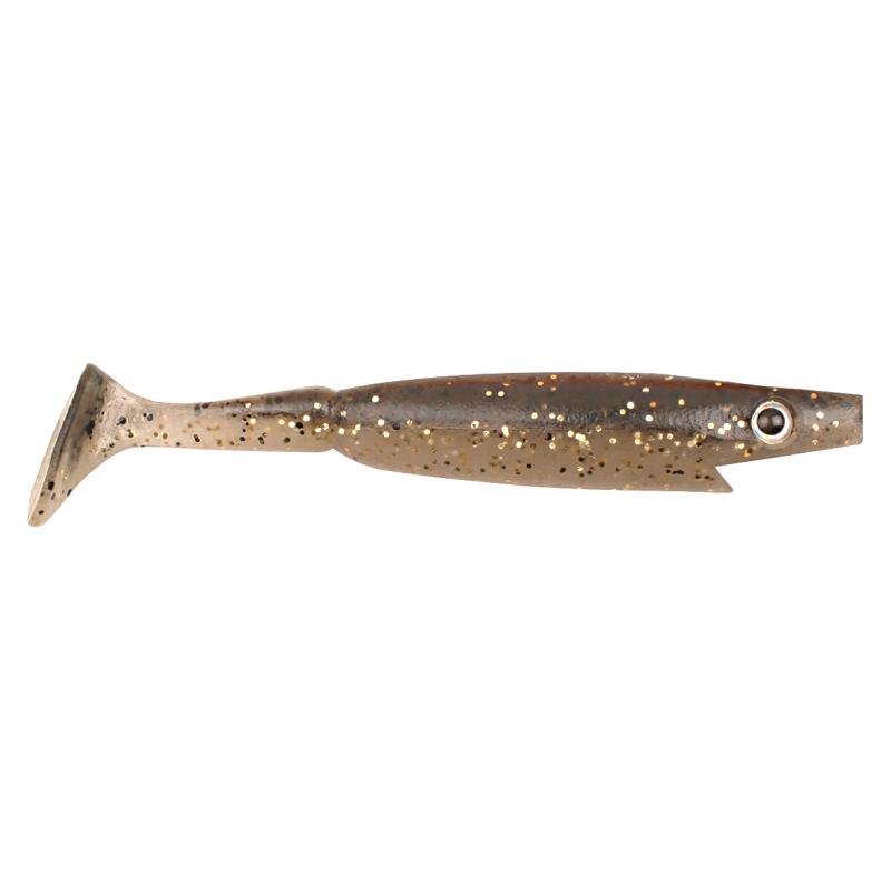 Piglet Shad 10cm 7g - Gold Flash - 6pcs