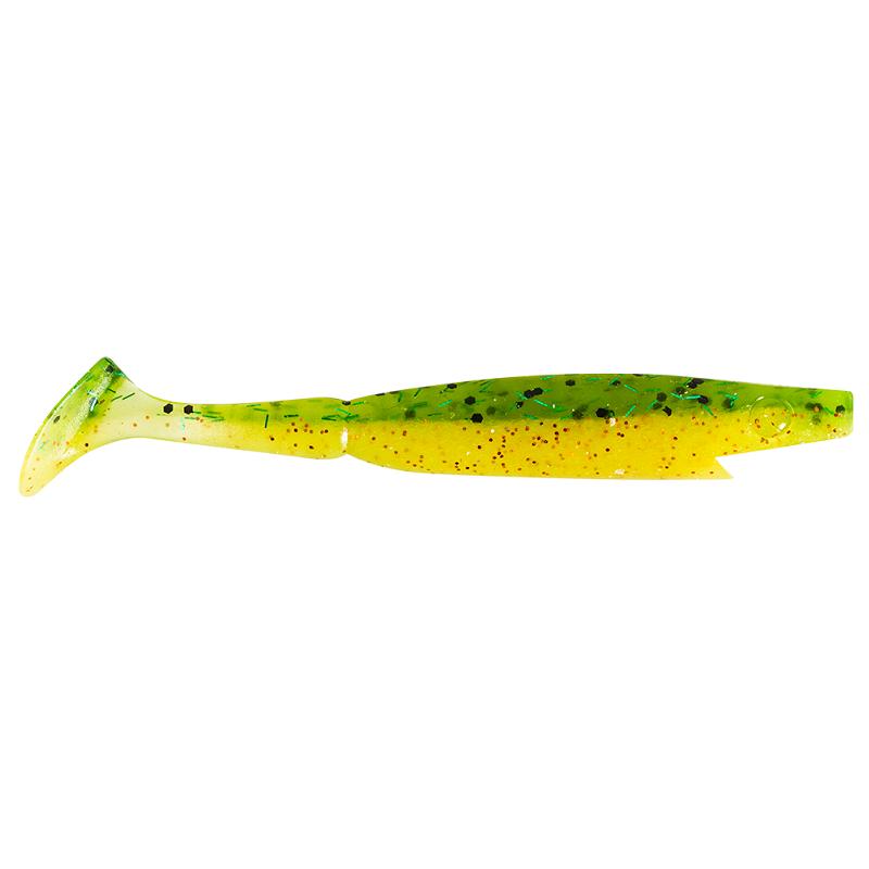 Piglet Shad 8,5cm 4g - Fire perch - 8pcs