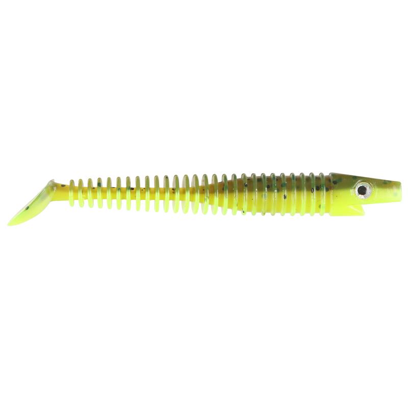 Pigster 10cm 4g - Brown Chartreuse Flake - 10pcs