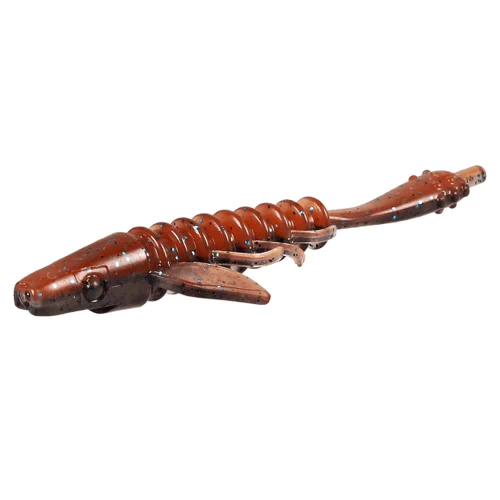 Pigster Gecko 8,5cm 2,5g - Cinnamon Smoke Flake - 4pcs