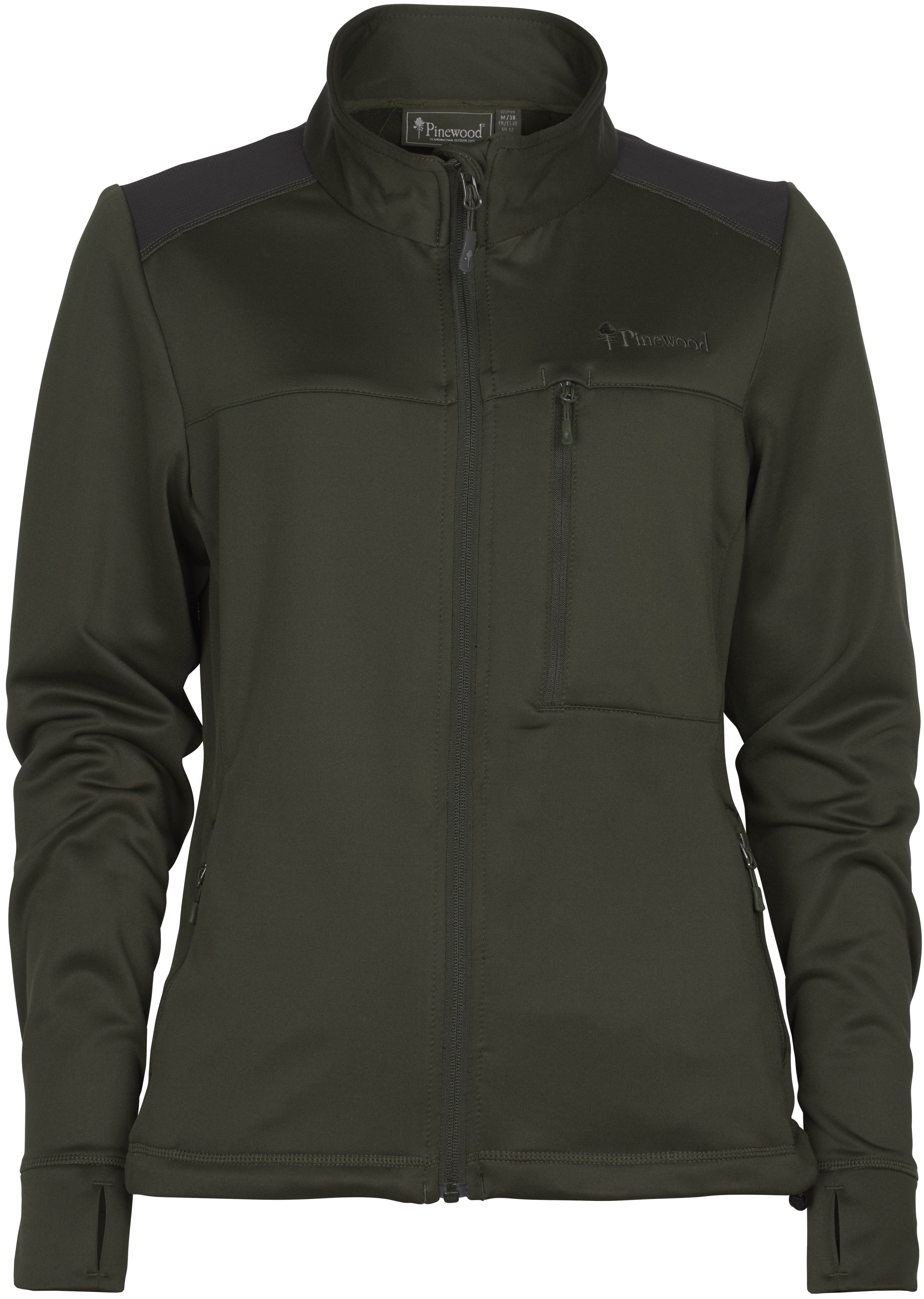 Abisko Power Fleece Women Moss Green