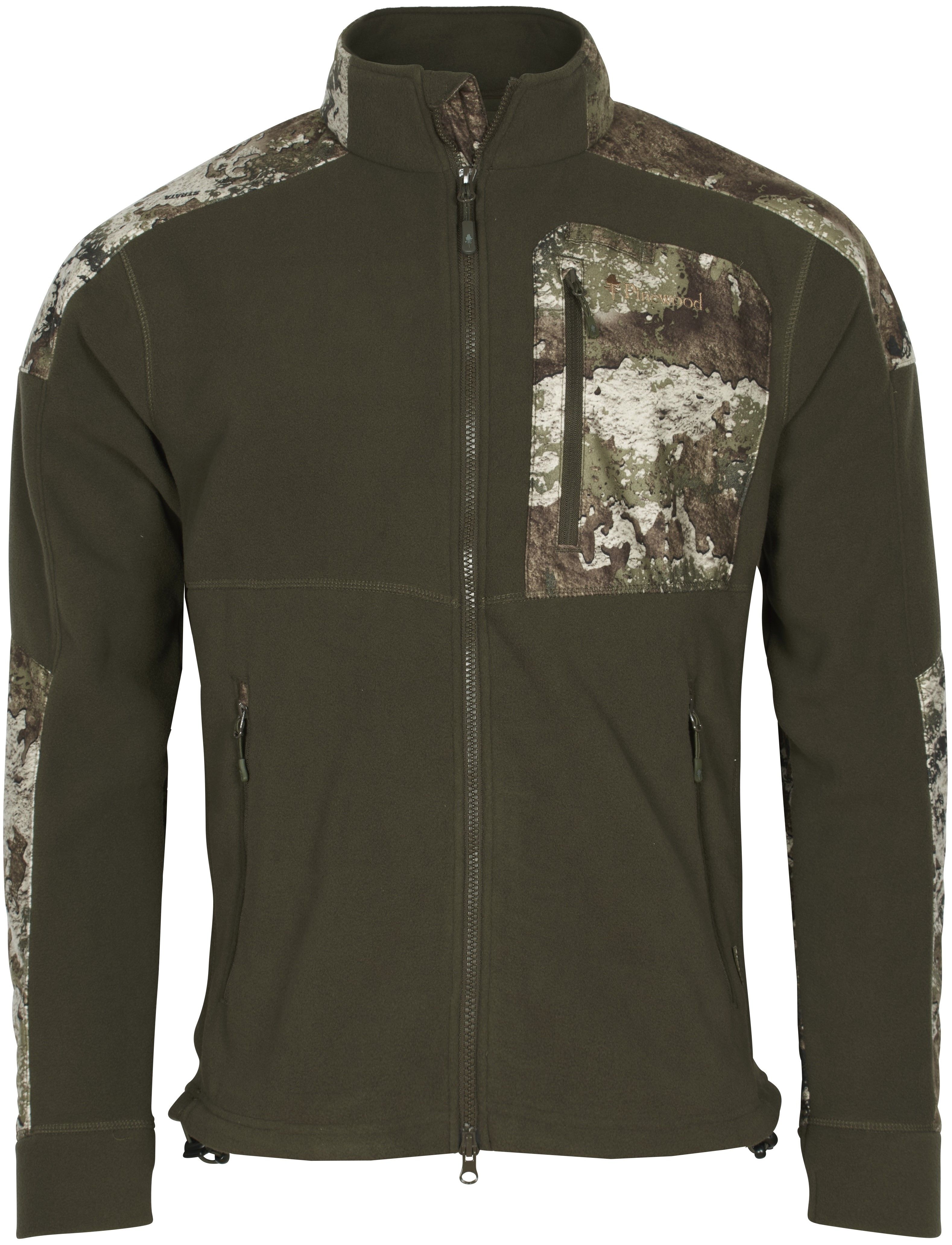 M's Småland Hunters Camou Fleece Jacket Hunter Brown/Strata