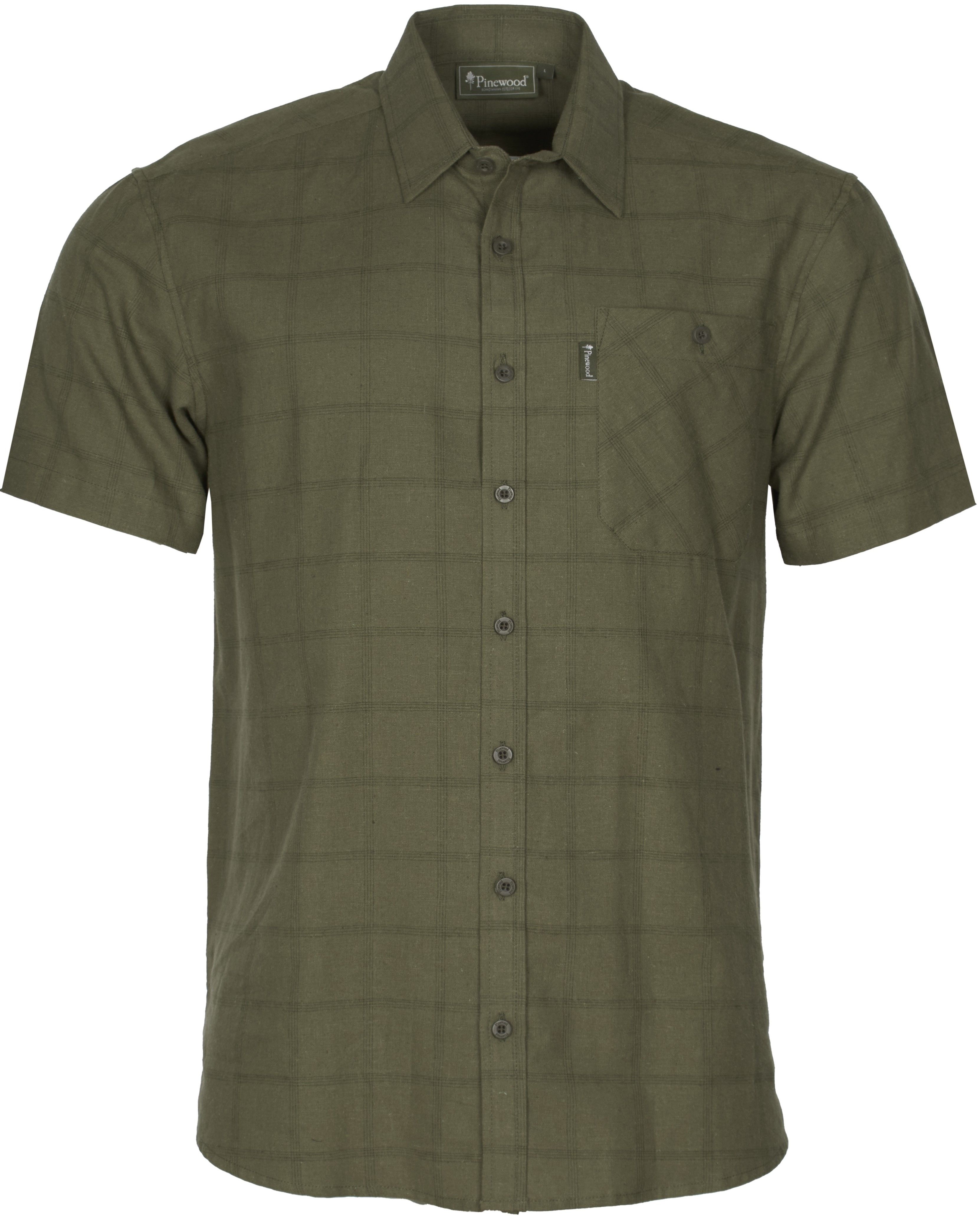 Värnamo Hemp Shirt Men Green