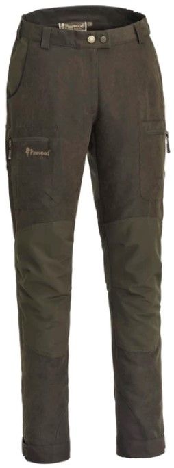 W's Caribou Hunt Extreme Trousers Suede Brown/Dark Olive