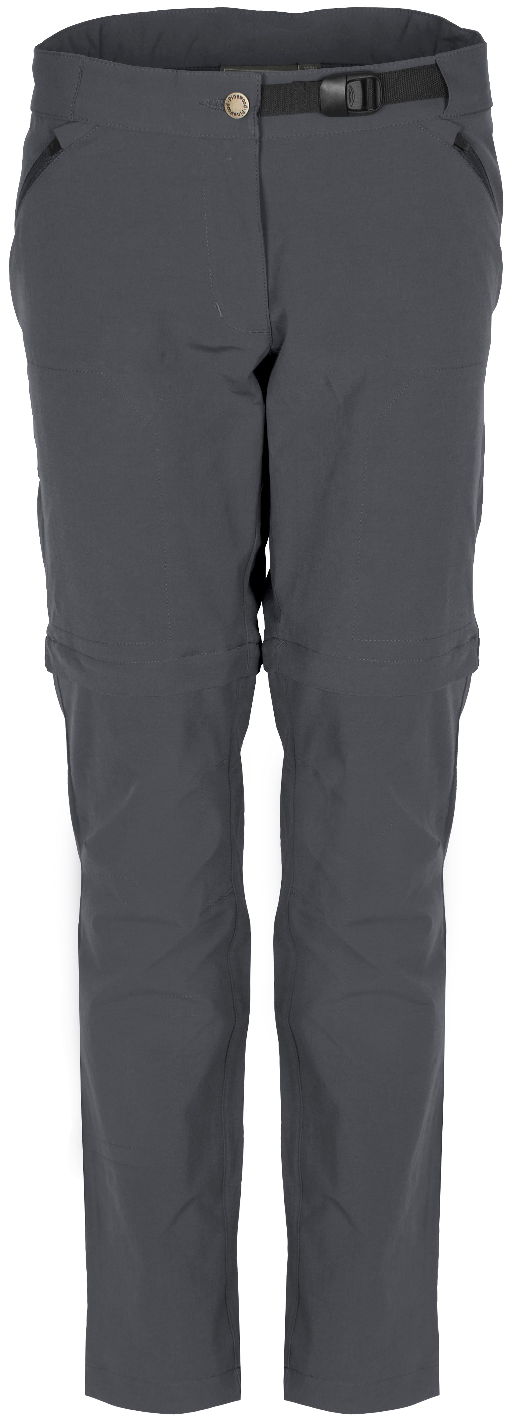 W's Everyday Travel Zipoff Trousers Ash Grey