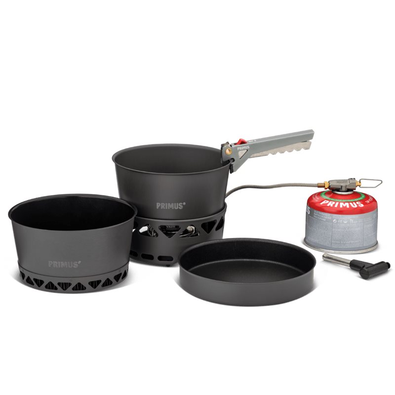 Primetech Stove Set II 2x1.3 L w. pan