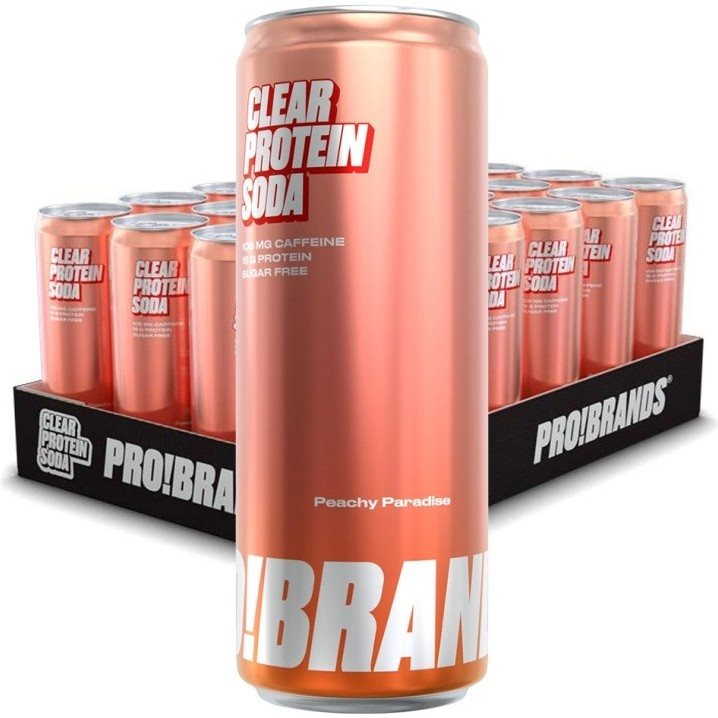 Clear Protein Soda (24-Pack)