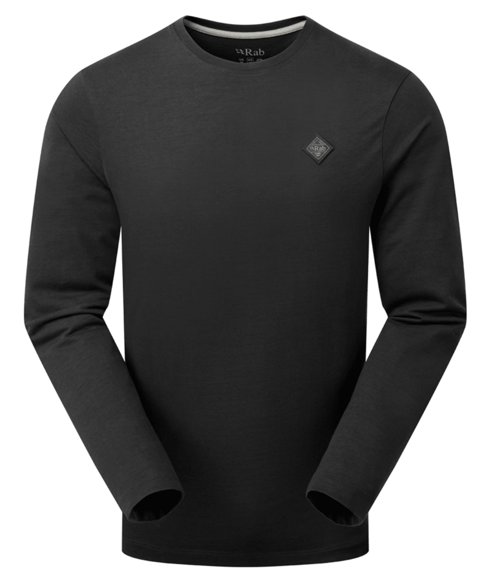 Basecamp Logo Badge LS Tee Beluga