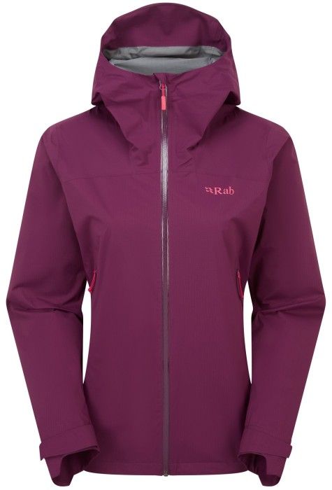 Downpour Light Jacket Womens Mulberry