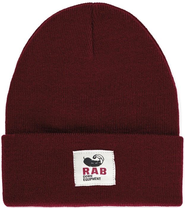 Essential Beanie Oxblood Red