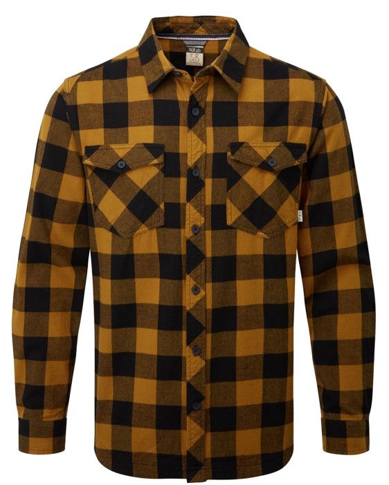 M's Boundary Shirt Foorprint / Grey
